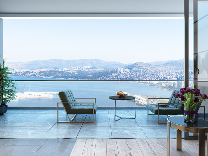 Apartments With Sea And City Views In Izmir/406