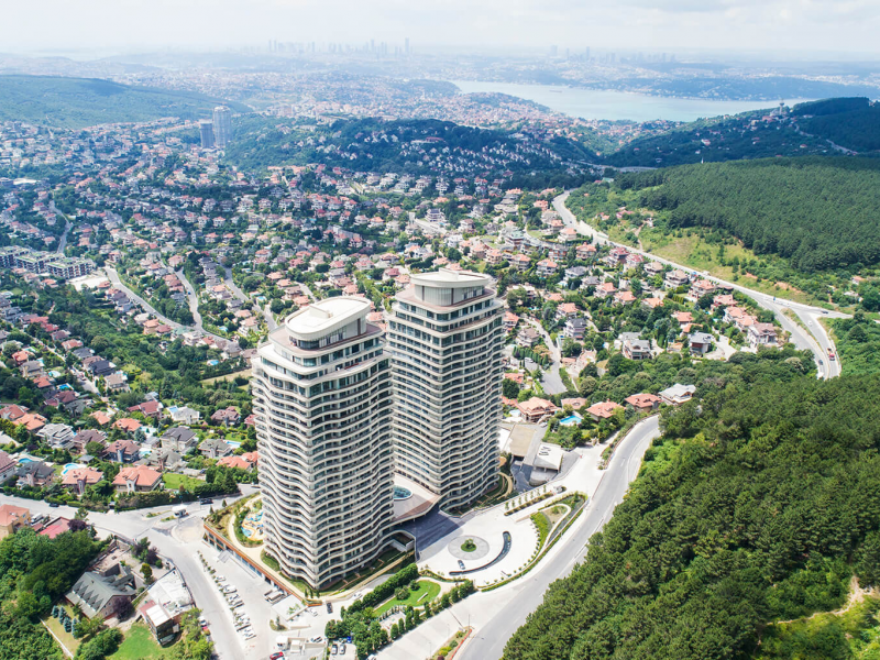 Modern residential complex in Istanbul/112