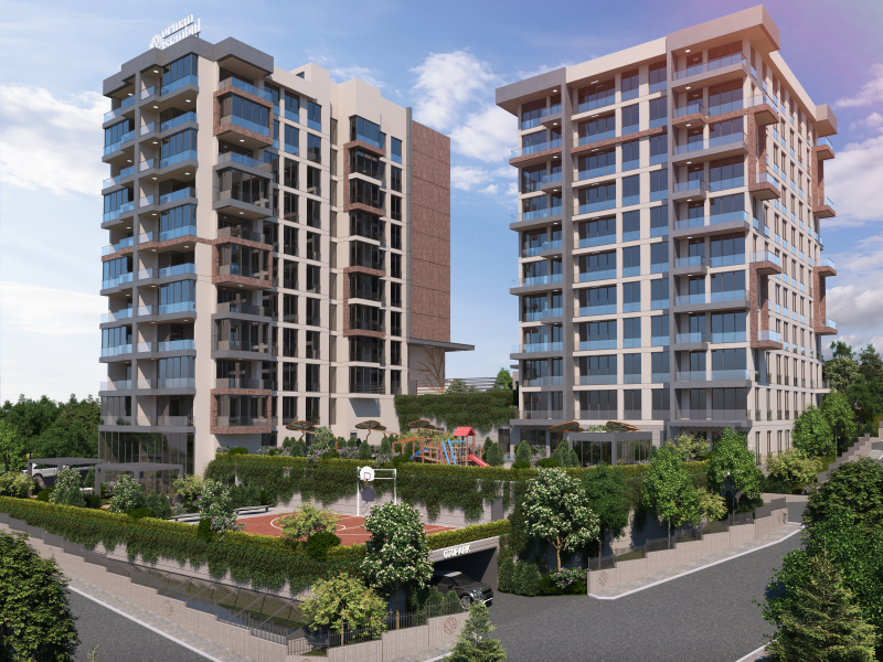 Buy apartments in Istanbul near the forest area/435