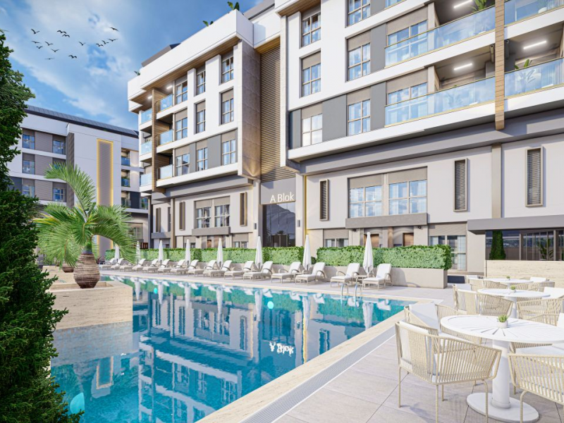 Apartments in a project with a developed infrastructure in the center of Antalya/377