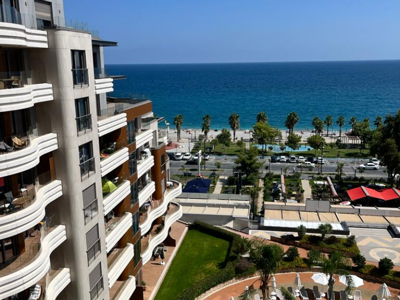 First-line apartments with sea view in Antalya, Konyaalti/373
